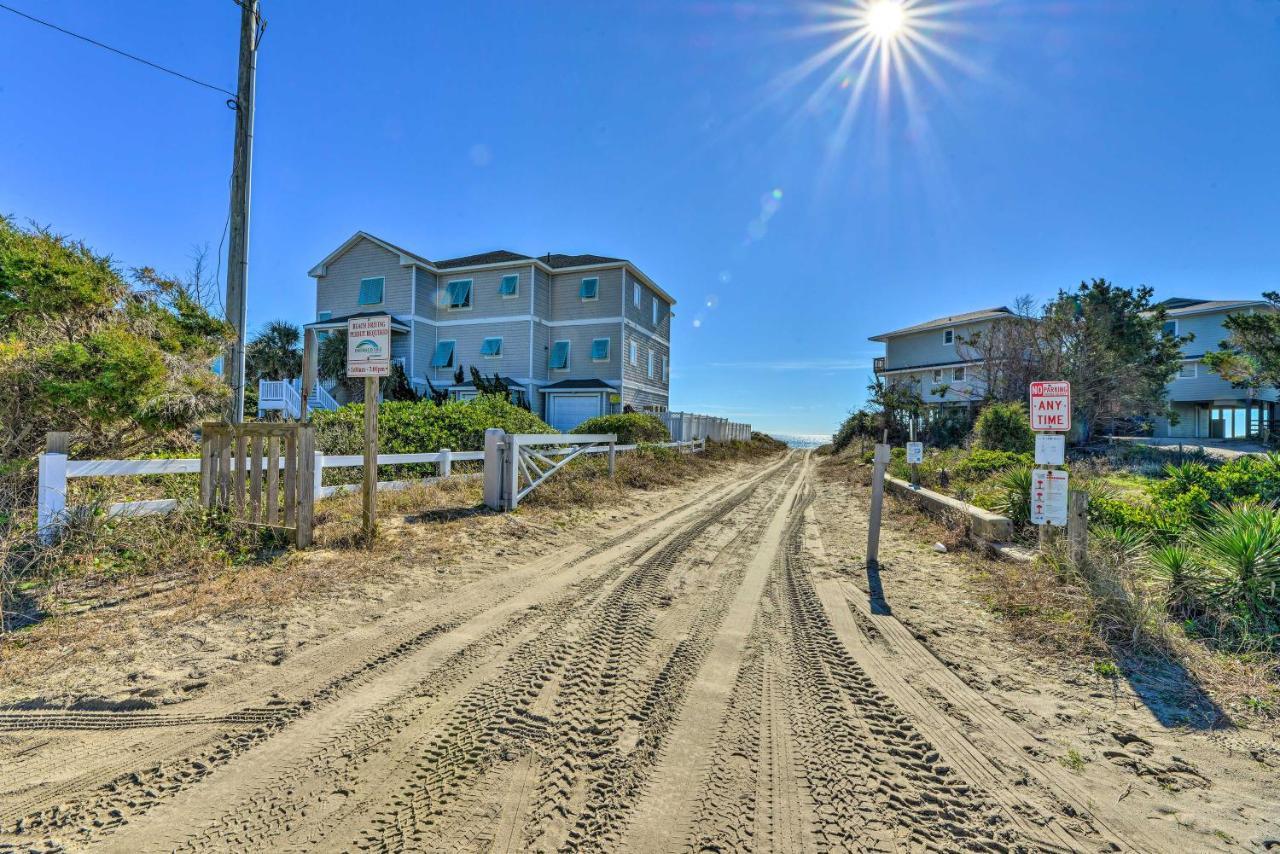 West Of The Moon Ocean Apt With Beach Access! Emerald Isle Ngoại thất bức ảnh